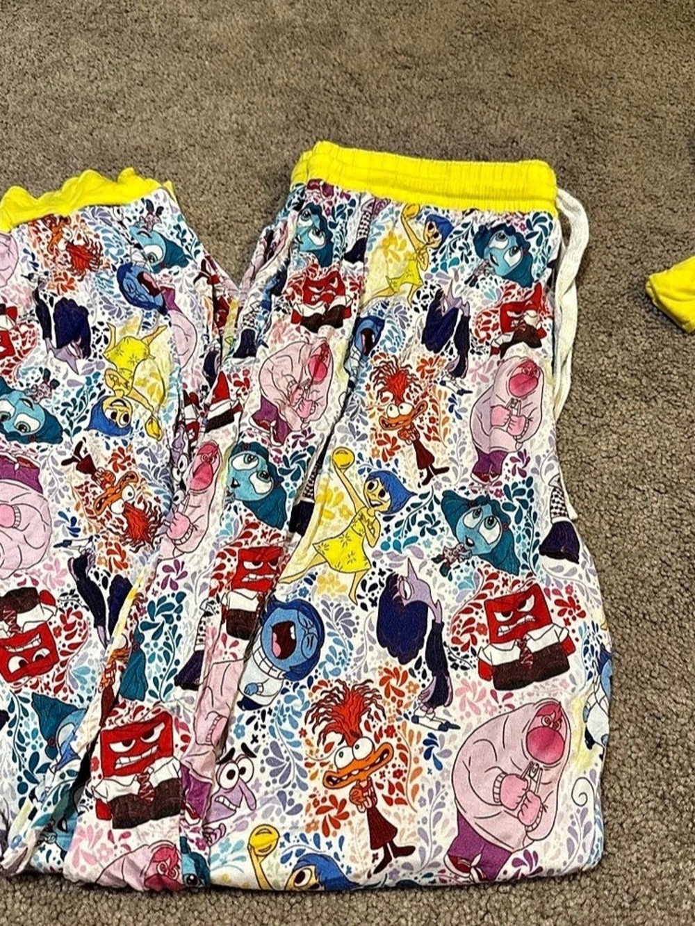 Disney Pixar Inside Out So Many Emotions Jogger Pants Shorts